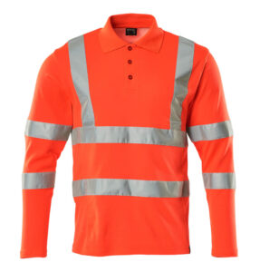 Mascot Polo-Shirt, Langarm