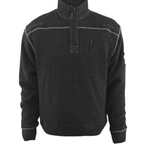 Mascot Strickpullover mit kurzem Reißverschluss