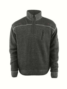 Mascot Strickpullover mit kurzem Reißverschluss