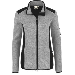 HAKRO Damen Strickfleecejacke
