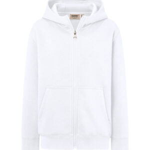HAKRO Kinder Kapuzen-Sweatjacke Bio-Baumwolle
