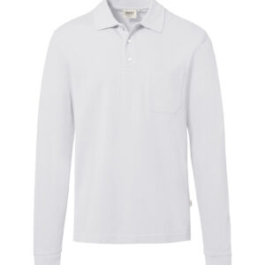 HAKRO Pocket-Longsleeve-Polo MIKRALINAR® ECO