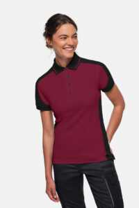 HAKRO Damen Poloshirt Contrast MIKRALINAR® ECO