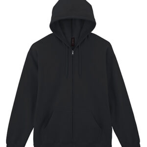 Softstyle® Midweight Fleece Adult Full Zip Hooded Sweatshirt