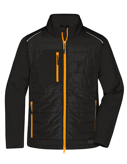 black-neon-orange