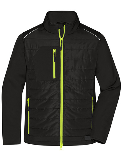 black-neon-yellow