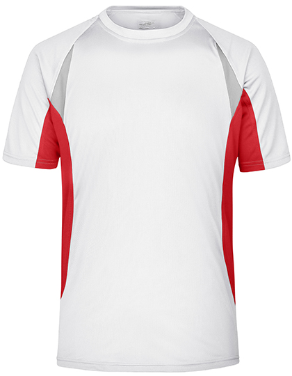 white-red