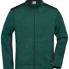 JN862_Dark-Green-Melange_Black