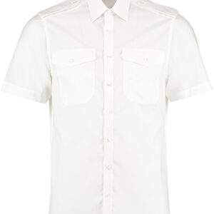 Men´s Tailored Fit Pilot Shirt Short Sleeve