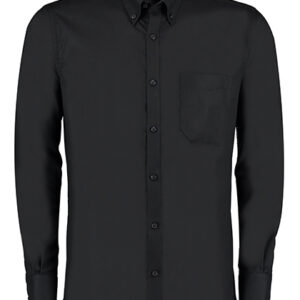Men`s Slim Fit Workwear Oxford Shirt Long Sleeve