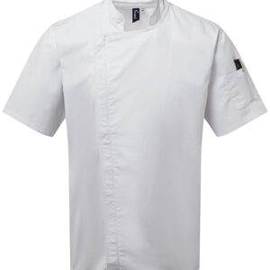 Chef´s Zip-Close Short Sleeve Jacket