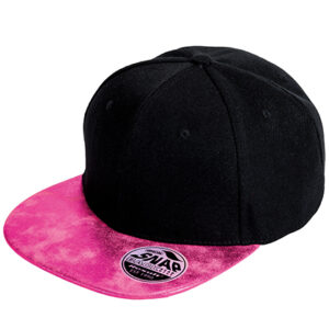 Bronx Flat Glitter Peak Snapback Cap