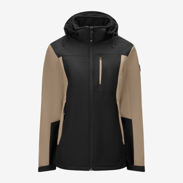 beige-schwarz