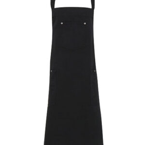 Cotton Chino Bib Apron