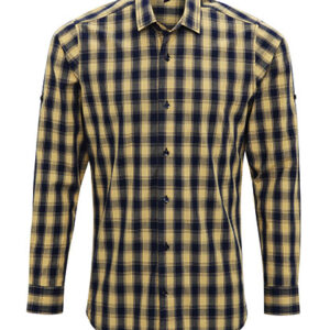 Men´s Mulligan Check Cotton Long Sleeve Shirt