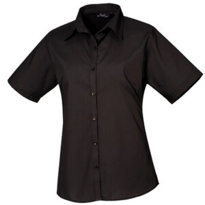 Women´s Poplin Short Sleeve Blouse