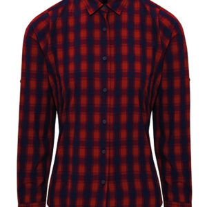 Women´s Mulligan Check Cotton Long Sleeve Shirt