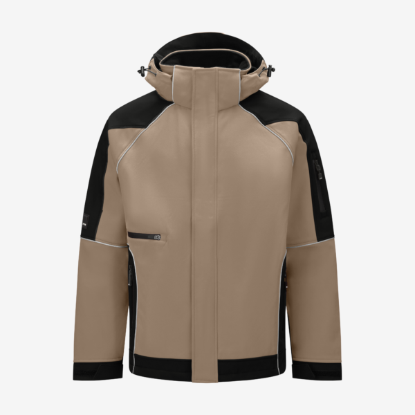 beige-schwarz