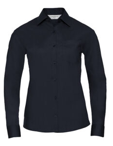 Ladies´ L/S Poly-Cotton Easy Care Poplin Shirt