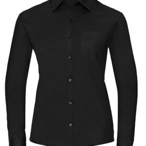 Ladies´ L/S Pure Cotton Easy Care Poplin Shirt