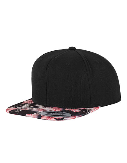 black-red-floral