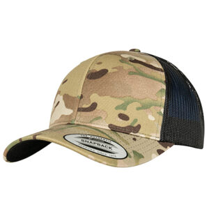 Retro Trucker Multicam Cap