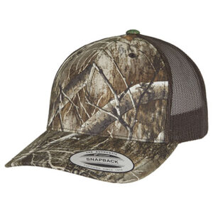 YP Classics Realtree Camo Retro Trucker Cap