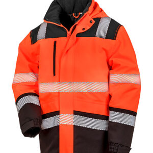 Printable Waterproof Softshell Safety Coat