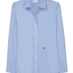 Women´s Blouse Slim Fit Check/Stripes Long Sleeve