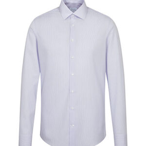 Men´s Shirt 2 Shaped Check/Stripes Long Sleeve